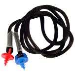 Neckcord for Custom Molded Ear Plugs - Black